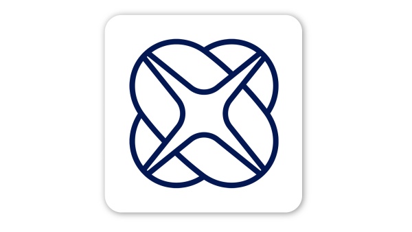 The image shows the app icon for the partner solution Remote Service from IXON.