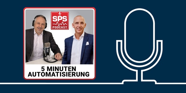 Steffen Winkler beim "5 Minuten Automatisierung, ctrlX AUTOMATION" Podcast des SPS-Magazins