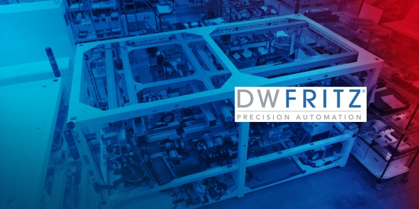 Maszyna produkcyjna firmy DW FRITZ do produkcji ogniw akumulatorowych