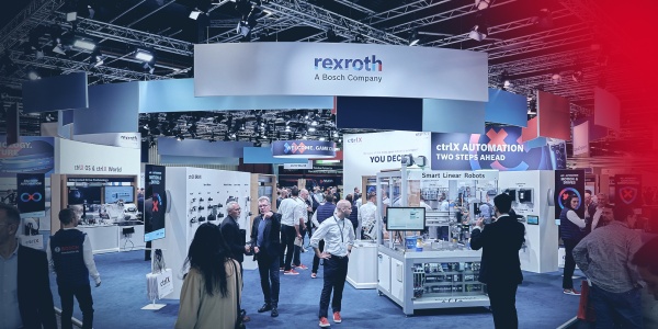 Messestand ctrlX AUTOMATION auf der SPS