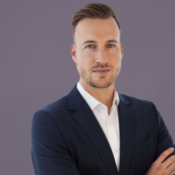 Portrait view of Marco Mehling