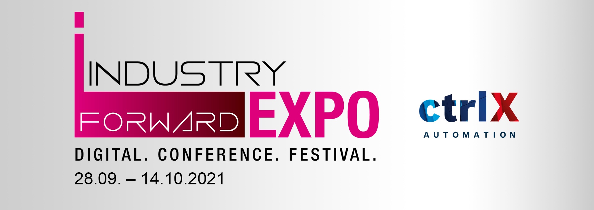 Logo der Messe INDUSTRY FORWARD EXPO