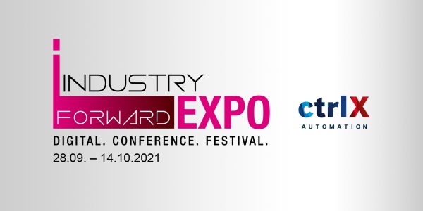 Logo der Messe INDUSTRY FORWARD EXPO