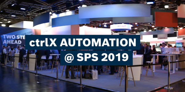 ctrlX AUTOMATION - Widok stoiska na targach SPS 2019