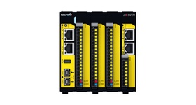 Picture of the safety control ctrlX SAFETY in the SAFEX-C-15 version for control cabinet installation