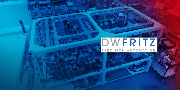 Maszyna produkcyjna firmy DW FRITZ do produkcji ogniw akumulatorowych