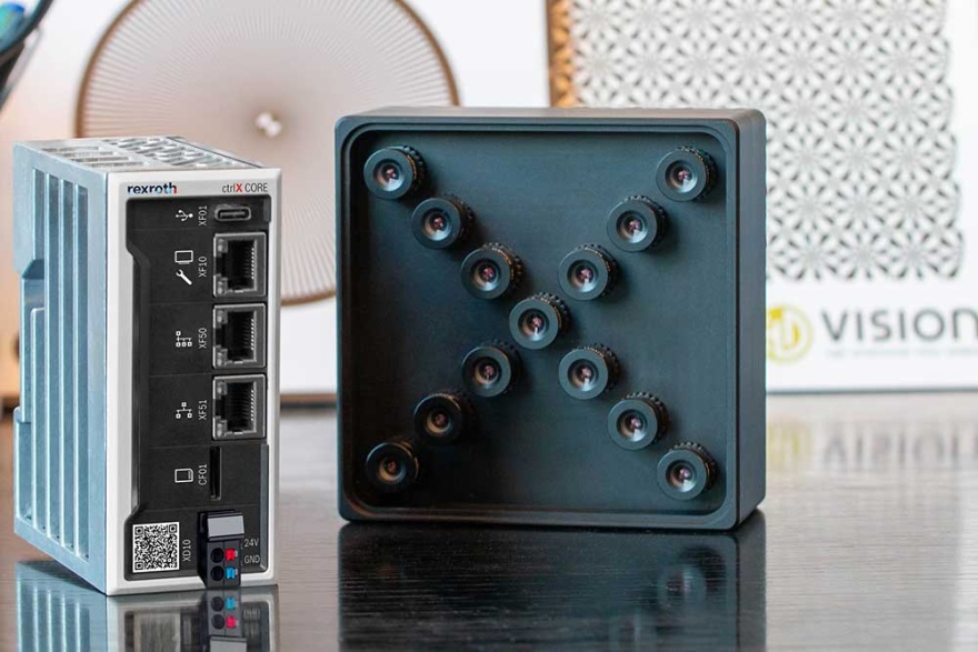 ctrlX CORE Industriesteuerung und Vision Systems Sensoreinheit