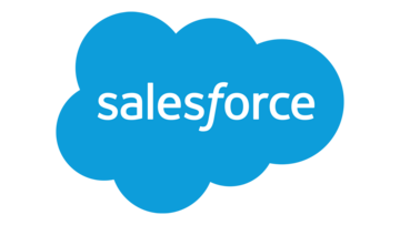 Logo of the company salesforce