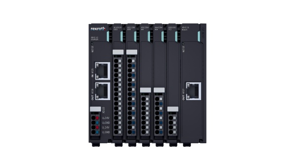 Various ctrlX I/Os are shown in combination.